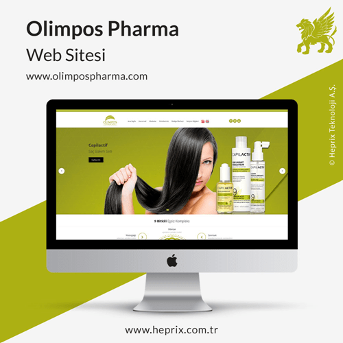 Olimpos Pharma Web Sitesi